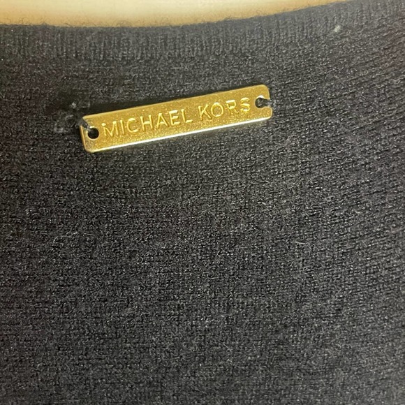 Michael Kors Black Sweater Long Sleeve SZ XL RN 111818 - Picture 8 of 9